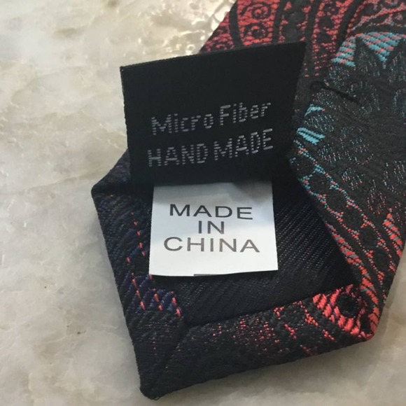 GIANFRANCO Necktie &Pocket Scarf, Fashion Designed Italy, Hand Made, Microfiber, - Picture 5 of 5